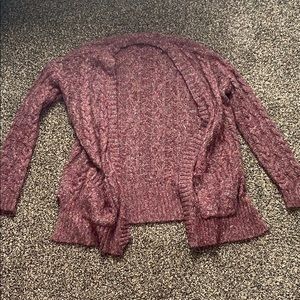 Maroon Cartigan